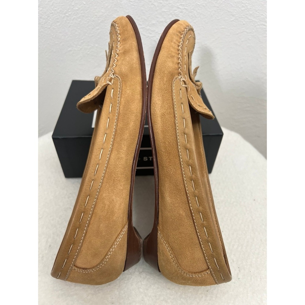 COLE HAAN Tan Suede Loafers Size 8 B - Picture 7 of 8